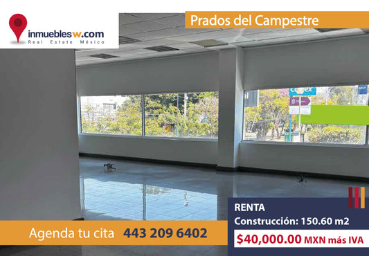 LOCAL COMERCIAL EN RENTA EN PRADOS DEL CAMPESTRE, MORELIA