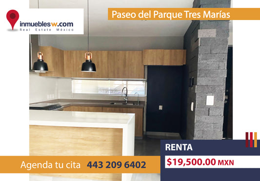 CASA EN RENTA EN PASEO DEL PARQUE TRES MARIAS, MORELIA