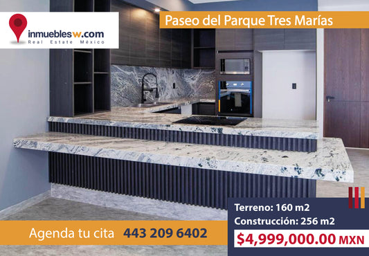 CASA EN VENTA EN PASEO DEL PARQUE TRES MARIAS, MORELIA