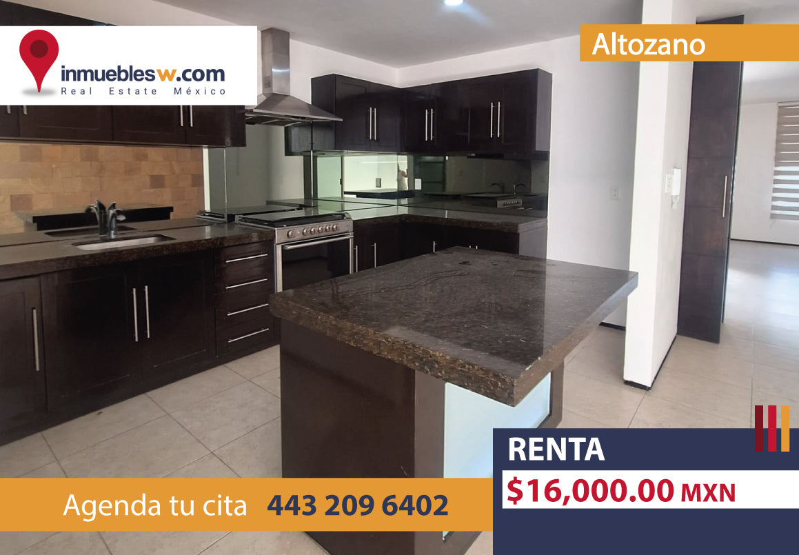 CASA EN RENTA EN ALTOZANO, MORELIA