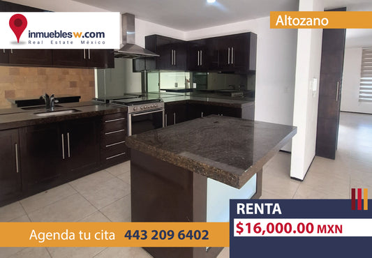 CASA EN RENTA EN ALTOZANO, MORELIA