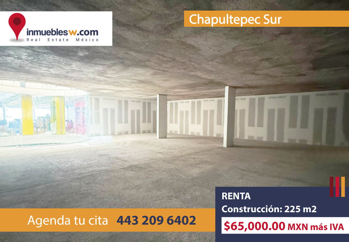 LOCAL EN RENTA EN PLAZA COMERCIAL EN CHAPULTEPEC SUR, MORELIA
