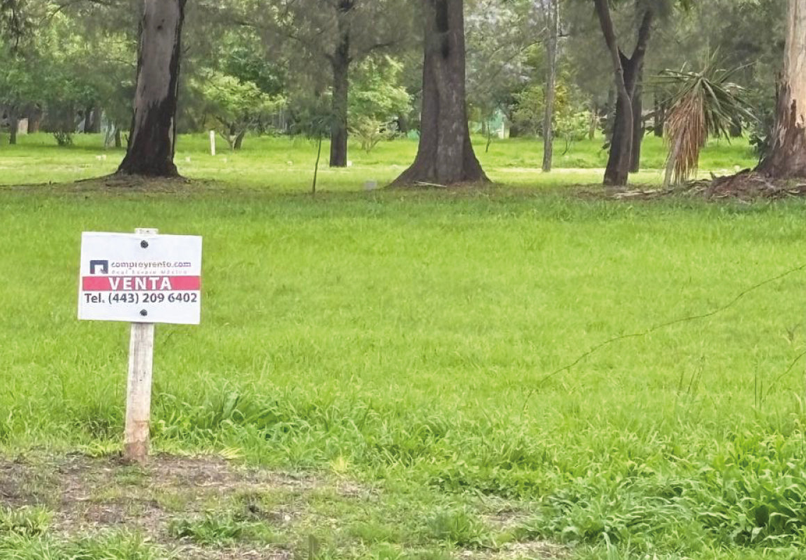 TERRENO EN VENTA EN CLUB CAMPESTRE ERANDENI, MORELIA