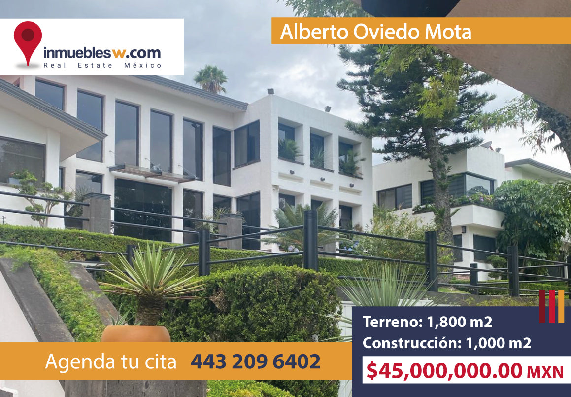 CASA RESIDENCIAL DE LUJO EN VENTA EN ALBERTO OVIEDO MOTA, MORELIA