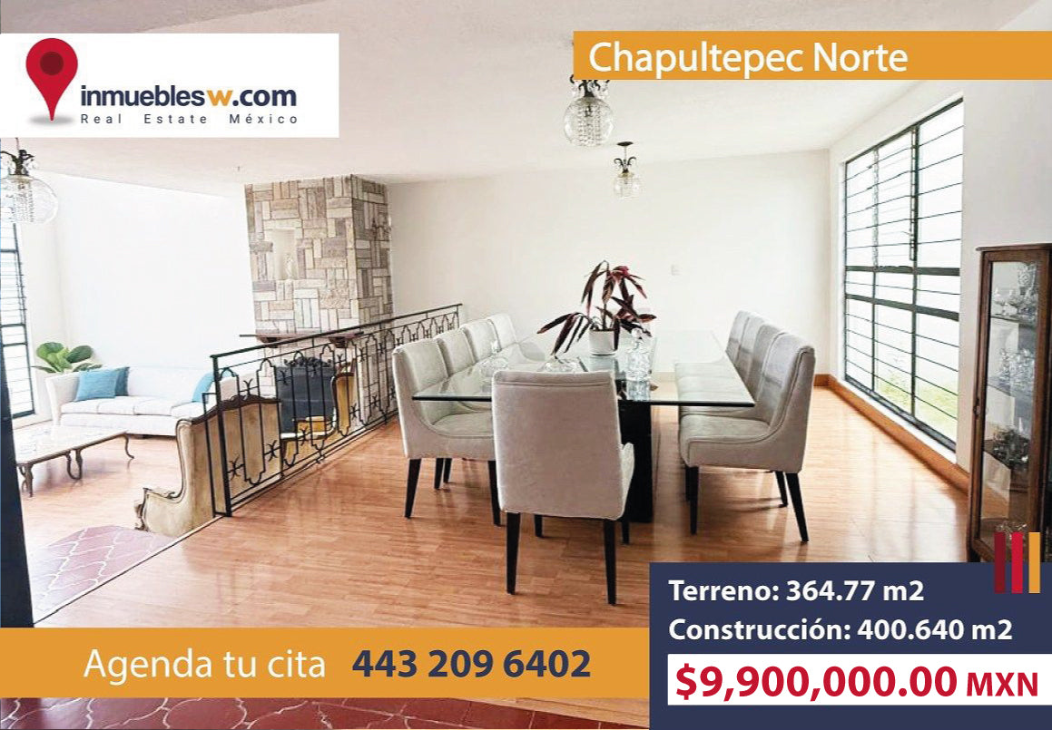 CASA RESIDENCIAL EN VENTA EN CHAPULTEPEC NORTE, MORELIA