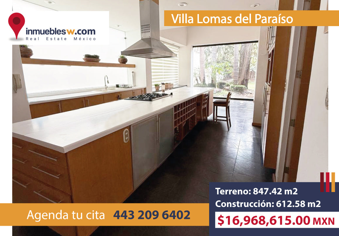 CASA RESIDENCIAL EN VENTA EN VILLA LOMAS DEL PARAISO, MORELIA