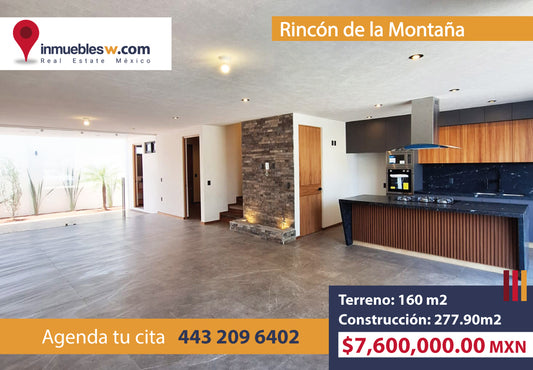 CASA EN VENTA EN RINCON DE LA MONTAÑA, MORELIA