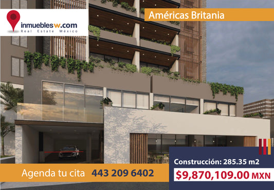 DEPARTAMENTO EN VENTA EN AMERICAS BRITANIA, MORELIA