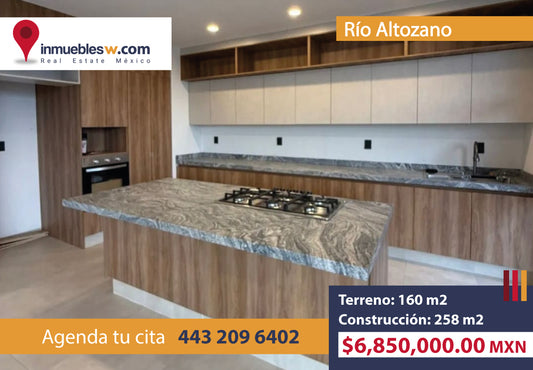 CASA EN VENTA CON SOTANO EN VENTA EN RIO ALTOZANO, MORELIA