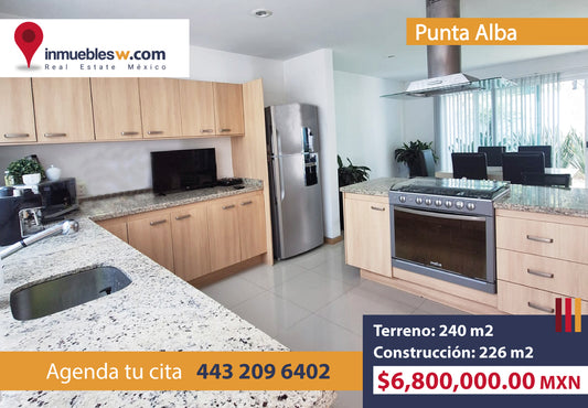 CASA EN VENTA EN PUNTA ALBA, MORELIA