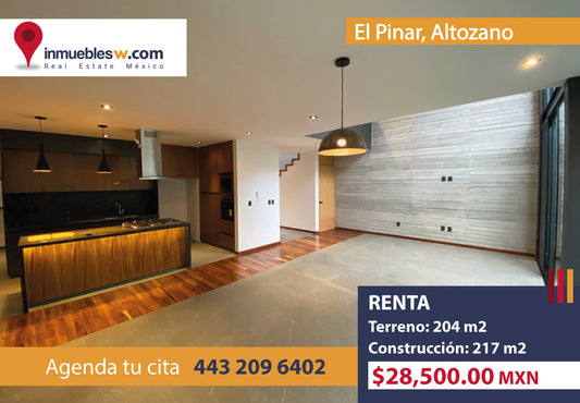 CASA EN VENTA EN EL PINAR ALTOZANO, MORELIA