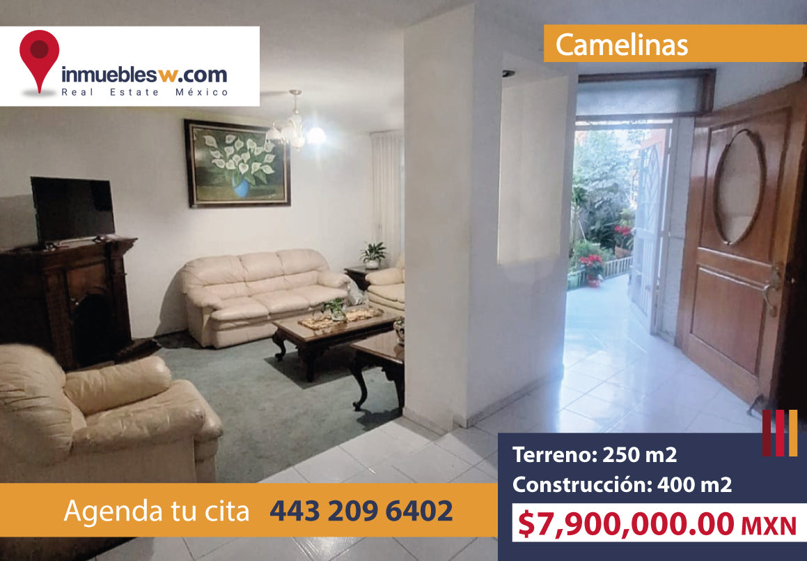 CASA EN VENTA EN CAMELINAS, MORELIA