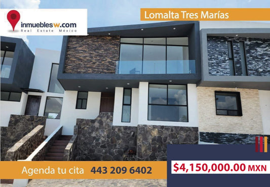 CASA EN VENTA EN LOMALTA TRES MARIAS, MORELIA