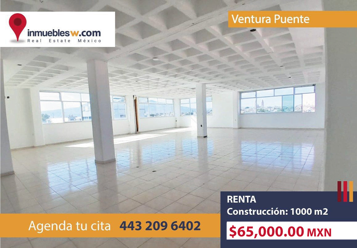 EDIFICIO EN RENTA EN VENTURA PUENTE, MORELIA