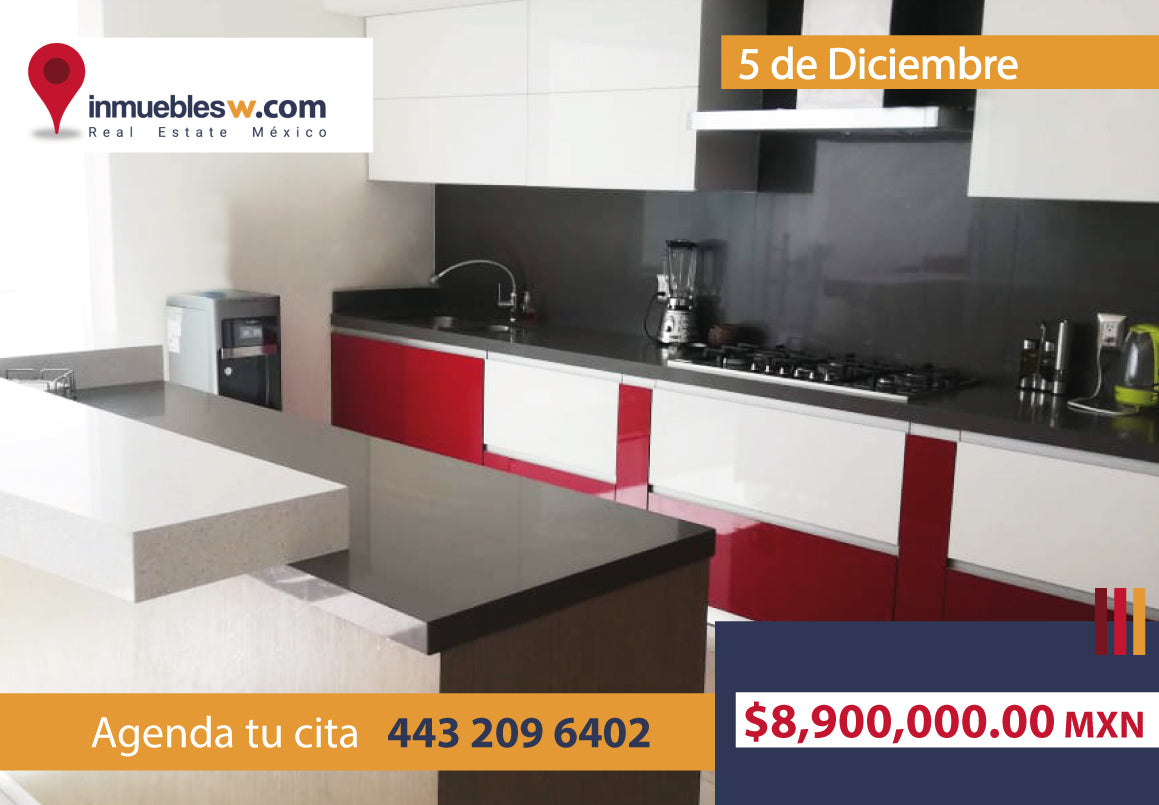 CASA EN VENTA EN 5 DE DICIEMBRE, MORELIA
