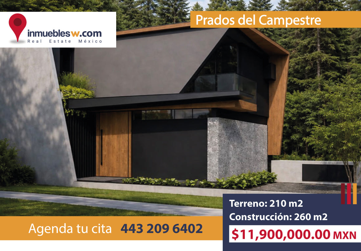 CASA EN VENTA EN PRADOS DEL CAMPESTRE, MORELIA