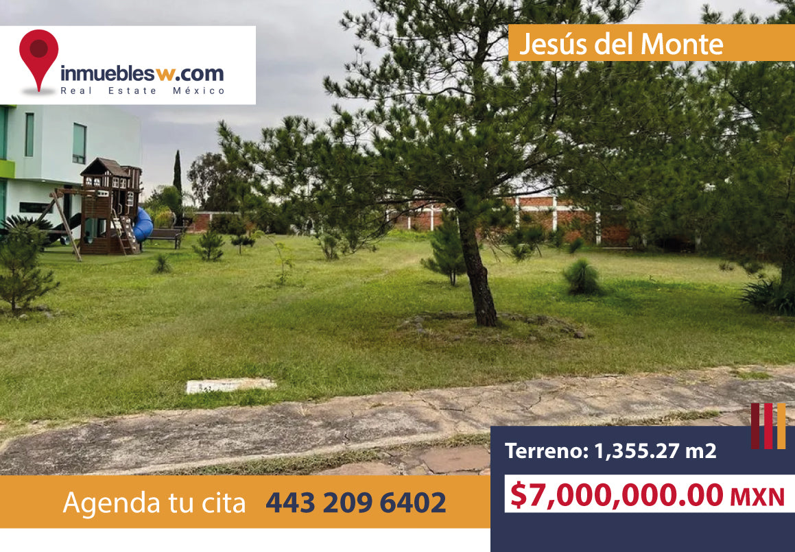 TERRENO EN VENTA EN JESUS DEL MONTE, MORELIA
