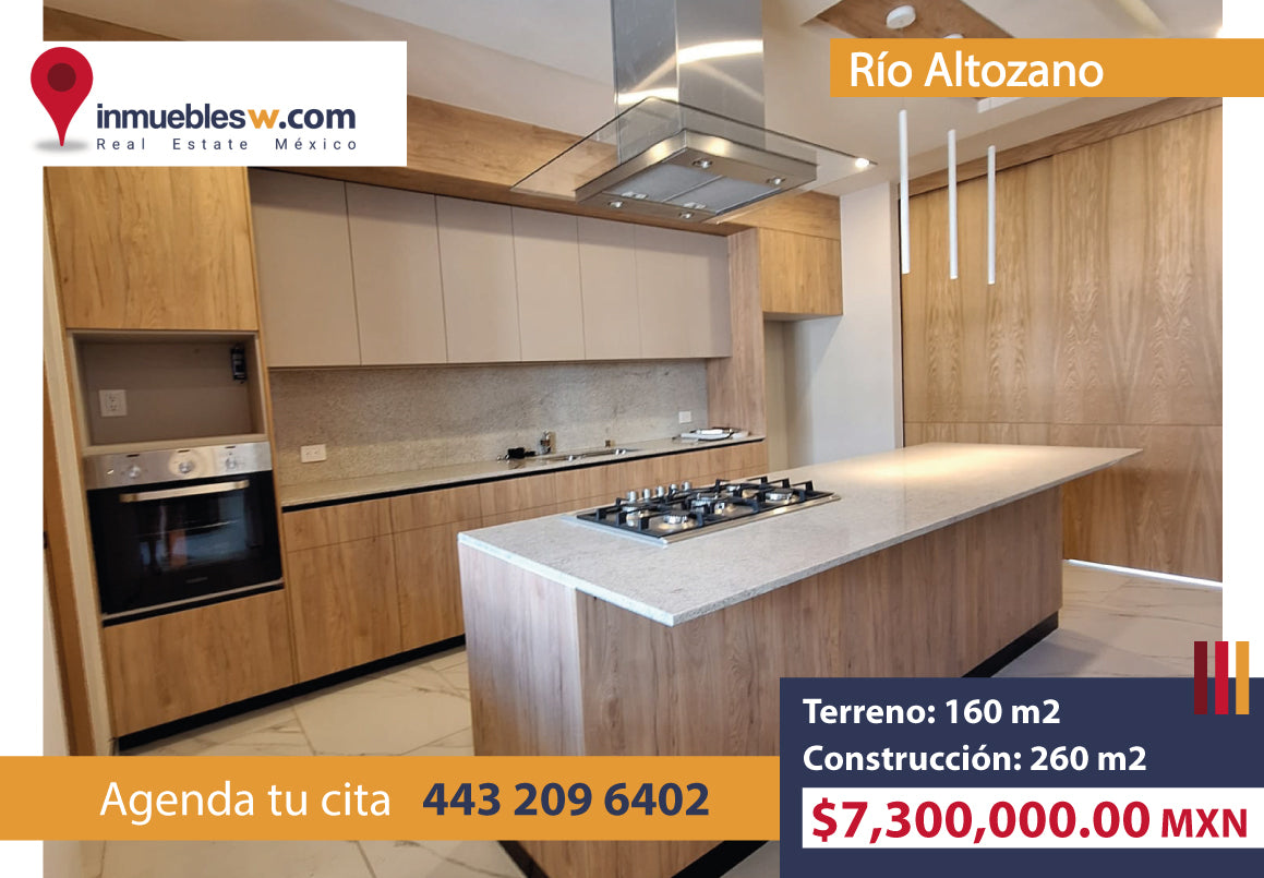 CASA EN VENTA EN RIO ALTOZANO, MORELIA