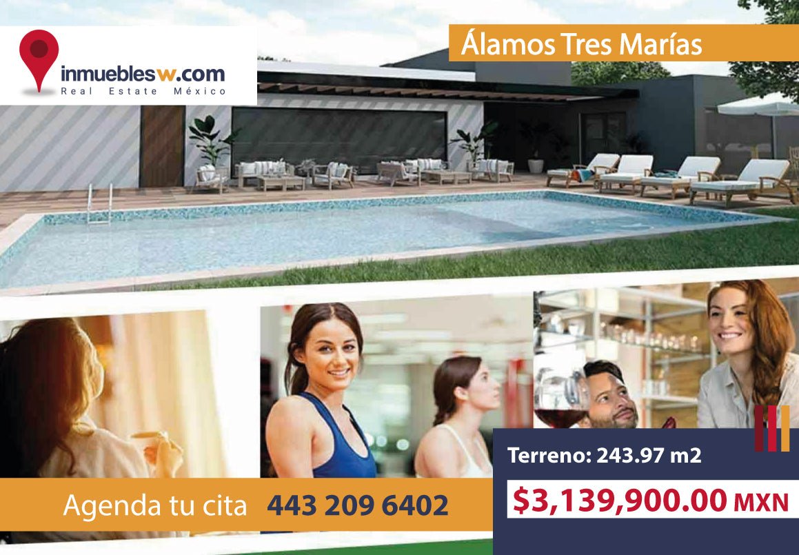 TERRENO EN VENTA EN ALAMOS TRES MARIAS, MORELIA