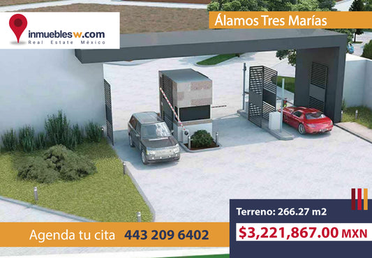 TERRENO EN VENTA EN ALAMOS TRES MARIAS, MORELIA