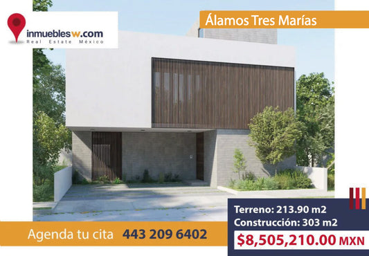 CASA EN VENTA EN ALAMOS TRES MARIAS, MORELIA