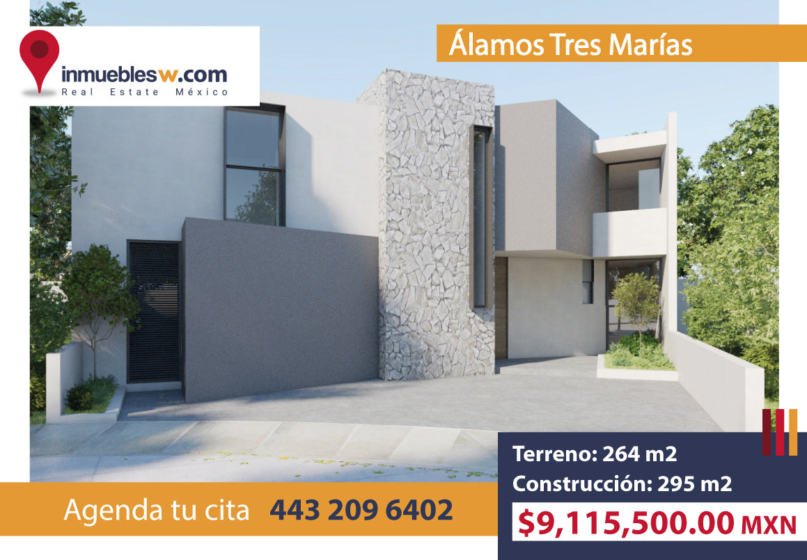 CASA EN VENTA EN ALAMOS TRES MARIAS, MORELIA