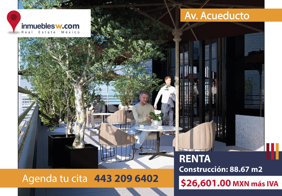 LOCAL COMERCIAL EN RENTA EN AV. ACUEDUCTO, MORELIA