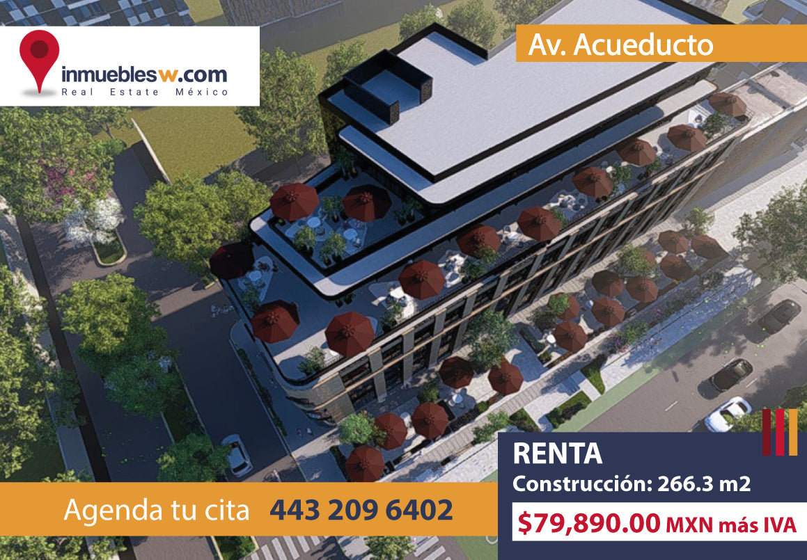LOCAL COMERCIAL EN RENTA EN AV. ACUEDUCTO, MORELIA