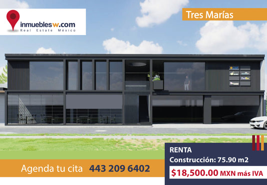LOCAL COMERCIAL EN RENTA EN TRES MARIAS, MORELIA