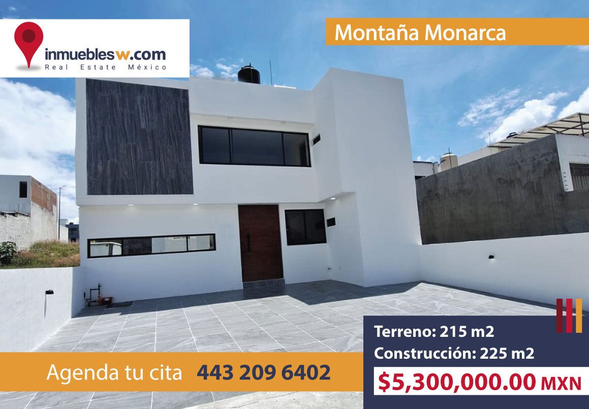 CASA EN VENTA EN MONTAÑA MONARCA, MORELIA