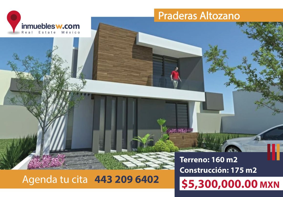 CASA EN VENTA EN PRADERAS ALTOZANO, MORELIA