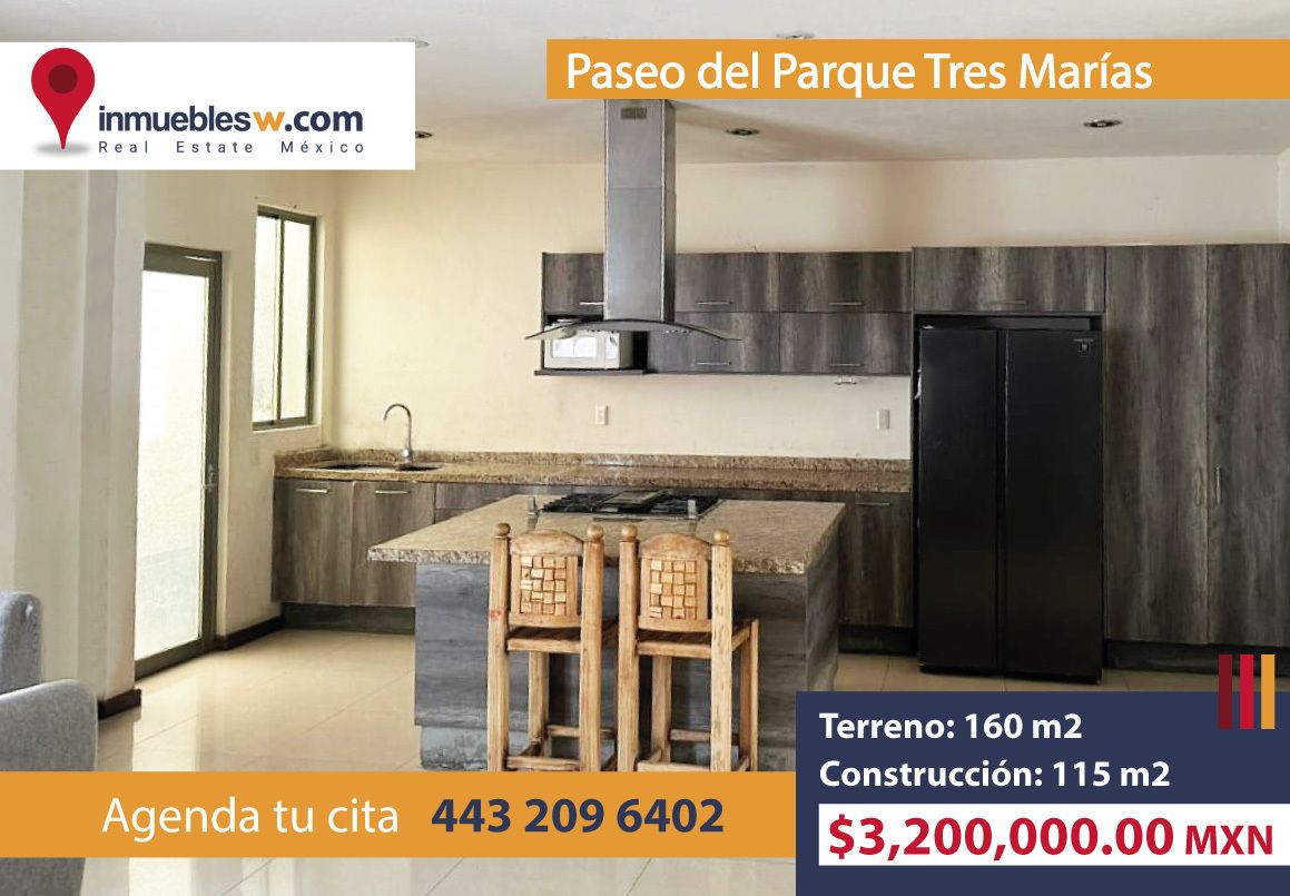 CASA EN VENTA EN PASEO DEL PARQUE TRES MARIAS, MORELIA