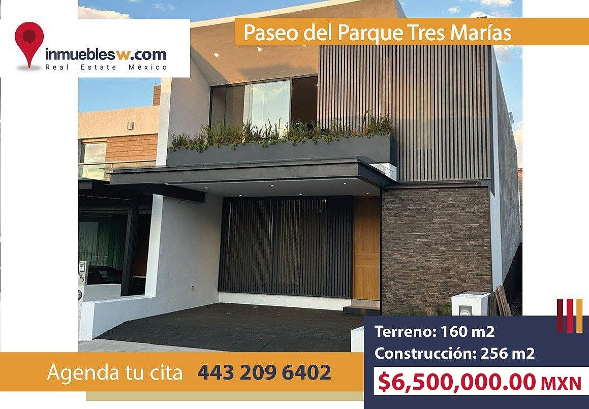 CASA EN VENTA EN PASEO DEL PARQUE TRES MARIAS, MORELIA