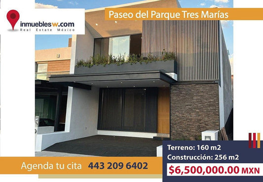 CASA EN VENTA EN PASEO DEL PARQUE TRES MARIAS, MORELIA