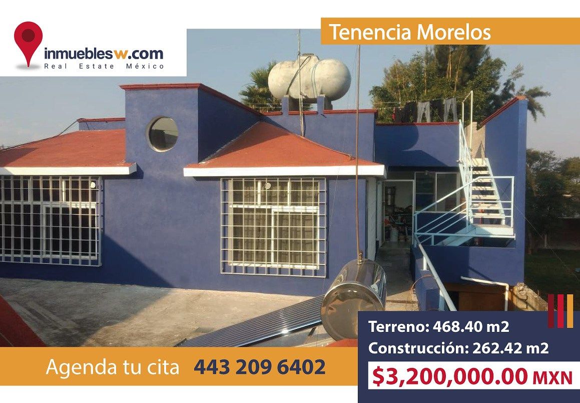 CASA EN VENTA EN TENENCIA MORELOS, MORELIA