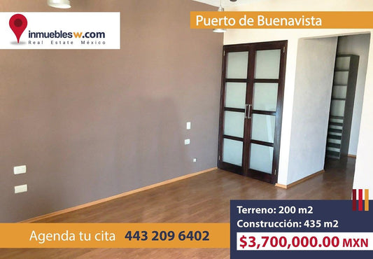 CASA EN VENTA EN PUERTO DE BUENAVISTA, MORELIA