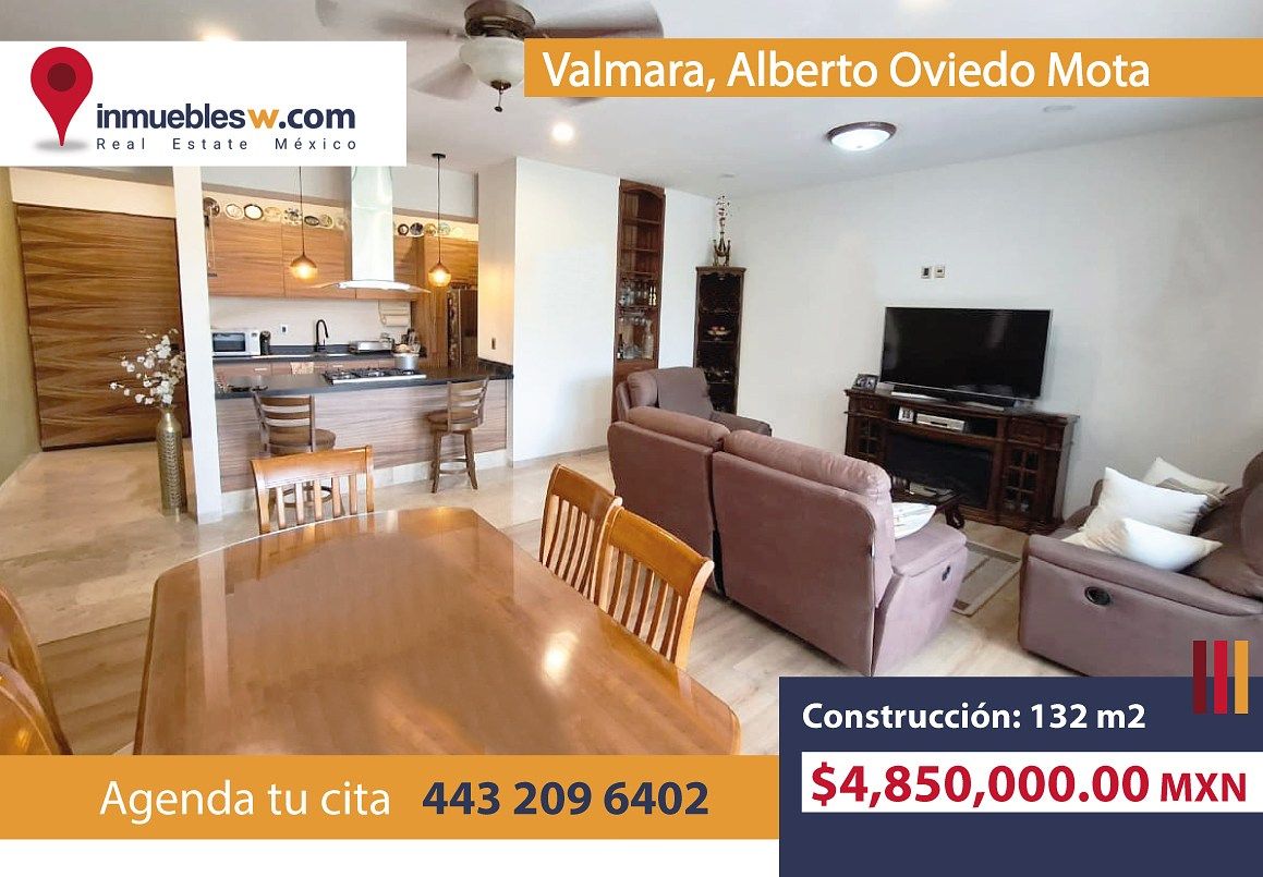 DEPARTAMENTO EN VENTA EN VALMARA, MORELIA