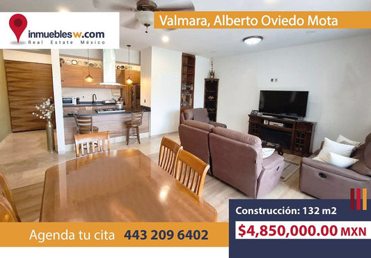 DEPARTAMENTO EN VENTA EN VALMARA, MORELIA