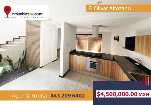 CASA EN VENTA EN EL OLIVAR ALTOZANO, MORELIA