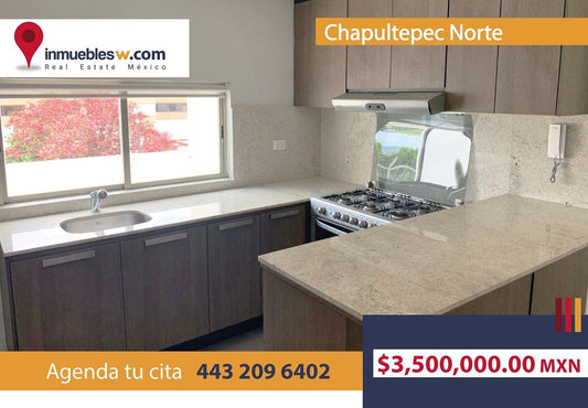 DEPARTAMENTO EN VENTA EN CHAPULTEPEC NORTE, MORELIA