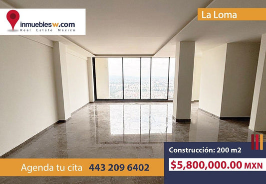 DEPARTAMENTO EN VENTA EN LA LOMA, MORELIA